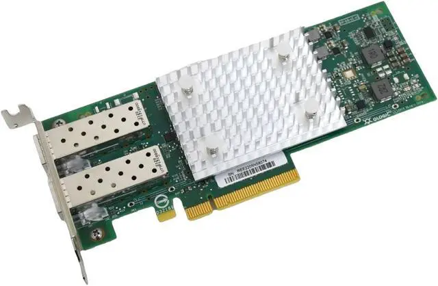 Alt view image 4 of 6 - Dell QLogic Fast LINQ 41112 10Gb SFP+ Dual Port PCIe NIC LP Ethernet Card 807N9