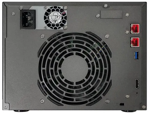 Alt view image 5 of 6 - Asustor Lockerstor 6 Gen2 6Bay NAS Quad-Core 2.0GHz CPU 8GB (Diskless) AS6706T
