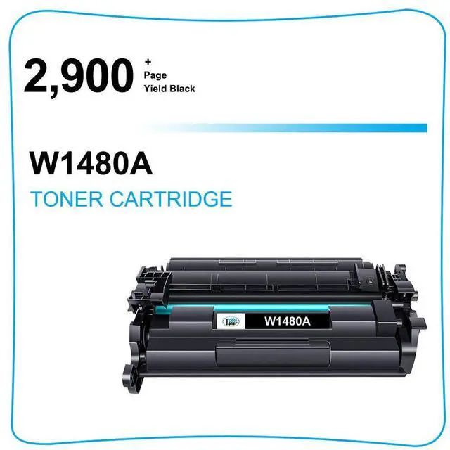 Alt view image 2 of 7 - 148A Black Toner(No Chip), for HP LaserJet Pro 4001n/dn/dw 4101fdn/fdw, W1480A - OEM