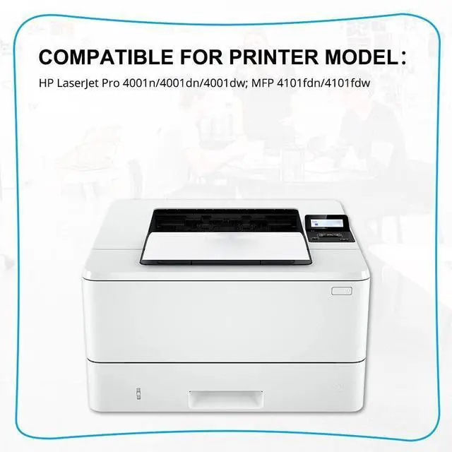 Alt view image 3 of 7 - 148A Black Toner(No Chip), for HP LaserJet Pro 4001n/dn/dw 4101fdn/fdw, W1480A - OEM