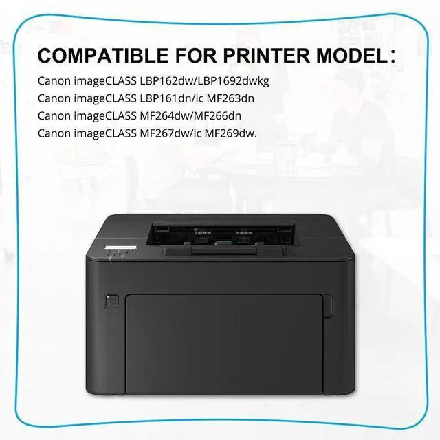 Alt view image 3 of 6 - 3Pk Toner Cartridge Compatible for Canon 051 ImageCLASS LBP162dw MF264dw MF267dw - OEM