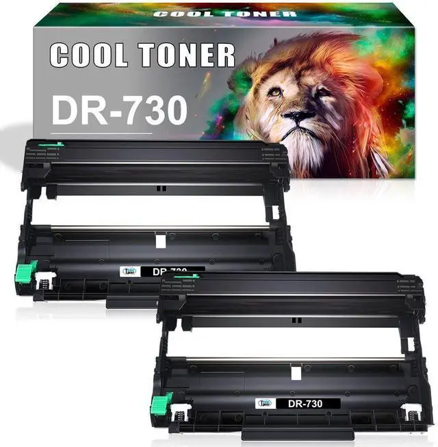 Main image of 2 PK DR730 Drum Unit For Brother TN760 HL-L2350DW L2370DW MFC-L2710DW printer - OEM