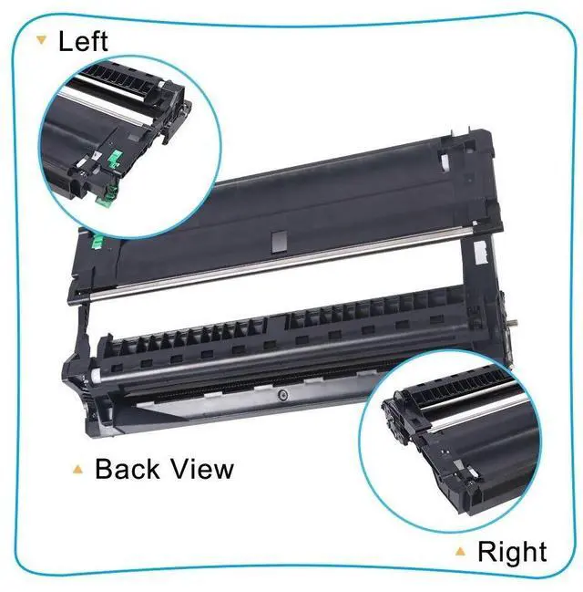 Alt view image 5 of 7 - 2 PK DR730 Drum Unit For Brother TN760 HL-L2350DW L2370DW MFC-L2710DW printer - OEM