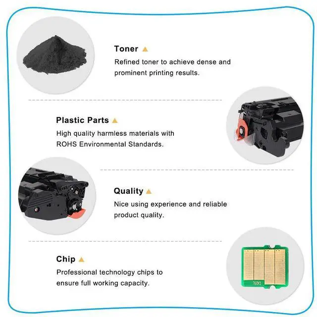 Alt view image 6 of 7 - 2 Toner Compatible with HP 26A CF226A LaserJet Pro M402dw M402d M402dn MFP M426 - OEM