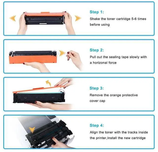Alt view image 7 of 7 - 4PK TN227 BK/C/M/Y Toner Compatible With Brother TN-227 HL-L3270CDW HL-L3290CDW - OEM