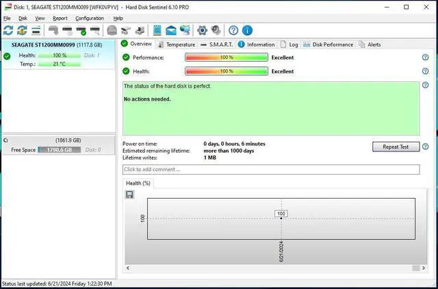 Alt view image 4 of 5 - (NOT FOR HOME PC!) 0-HRS G2G54 ST1200MM0099 Dell POWEREDGE 1.2TB 10KRPM 12Gbps 2.5"SAS HDDHardDrive - OEM