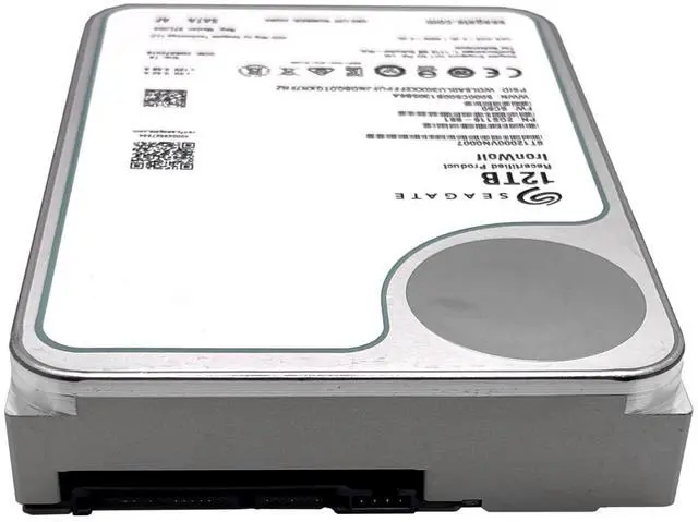 Alt view image 4 of 6 - Seagate IronWolf 12TB 7200RPM SATA 6Gb/s 256MB 3.5" NAS Hard Drive ST12000VN0007