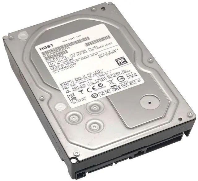 Alt view image 2 of 4 - HGST 4TB 64MB Cache 7200RPM SATA 6.0Gb/s 3.5" NAS Hard Drive - HDN724040ALE640