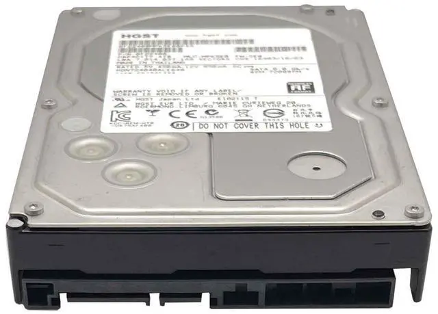 Alt view image 3 of 4 - HGST 4TB 64MB Cache 7200RPM SATA 6.0Gb/s 3.5" NAS Hard Drive - HDN724040ALE640