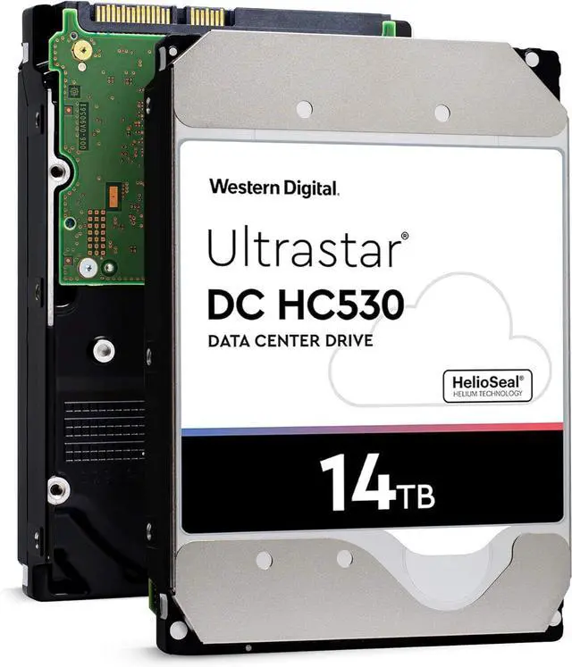 Alt view image 3 of 7 - WD Ultrastar DC HC530 14TB SATA 6G 3.5" 7200RPM Enterprise HDD -WUH721414ALE6L4