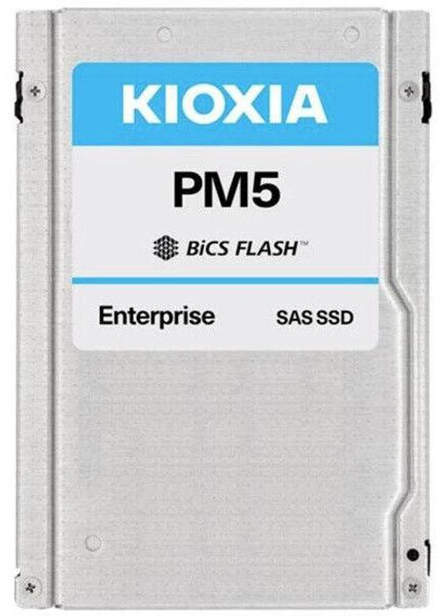 Main image of (NOT FOR HOME PC!) Toshiba/Kioxia PM5-R 3.8TB SAS 12Gb/s 2.5in Enterprise SSD KPM51RUG3T84