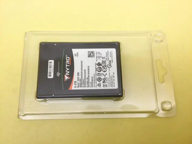 Main image of (NOT FOR HOME PC!) Seagate Nytro 3532 6.4TB SAS 12Gb/s 2.5in ENT SED SSD XS6400LE70094