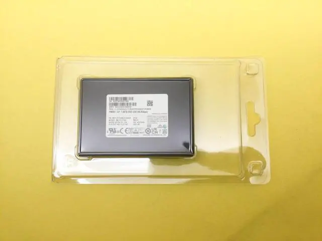 Alt view image 2 of 6 - Samsung PM893 7.68TB SATA 6Gb/s 2.5" SSD MZ-7L37T60