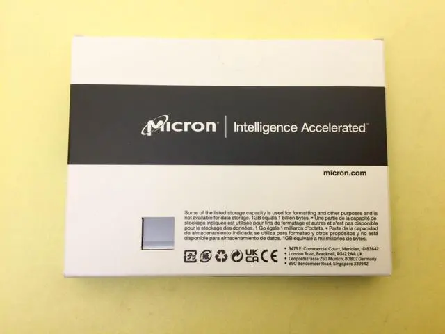 Alt view image 2 of 3 - Micron 7450 PRO 7.68TB U.3 PCIE4.0 NVME 7mm SED TCG Opal 2.5in SSD MTFDKCB7T6TFR - OEM