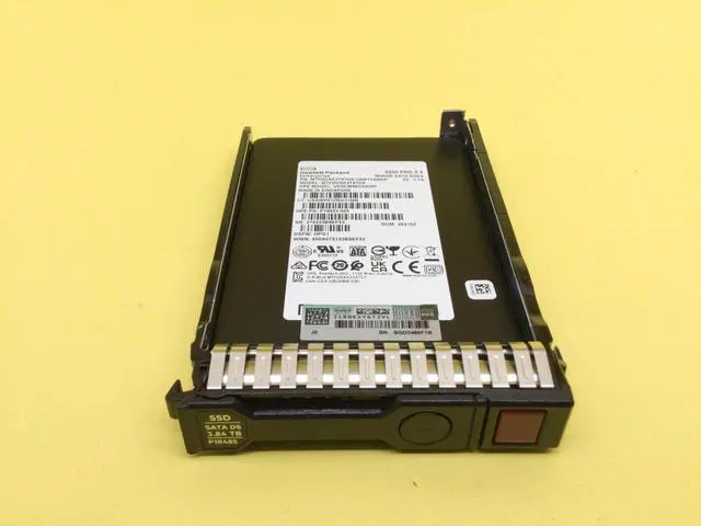 Alt view image 5 of 7 - P18428-B21 HPE 3.84TB SATA 6G READ INTENSIVE SFF SC MV SSD P18485-001