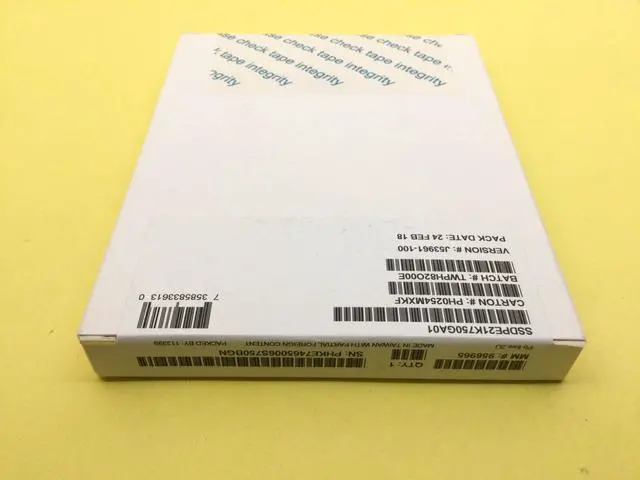 Alt view image 2 of 2 - Intel Optane P4800X Series 750GB NVME U.2 PCIe 3.0 2.5'' SSD SSDPE21K750GA - OEM