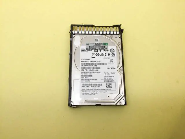 Alt view image 2 of 3 - (NOT FOR HOME PC!) 765466-B21 HP 2TB 7.2K SAS 12Gb/s 2.5" 512E HDD 765873-001