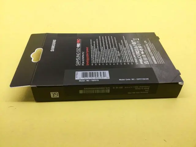 Alt view image 3 of 3 - Samsung 980 PRO 2TB PCIE 4.0 x 4 NVMe Gen4 M.2 SSD MZ-V8P2T0B/AM - OEM