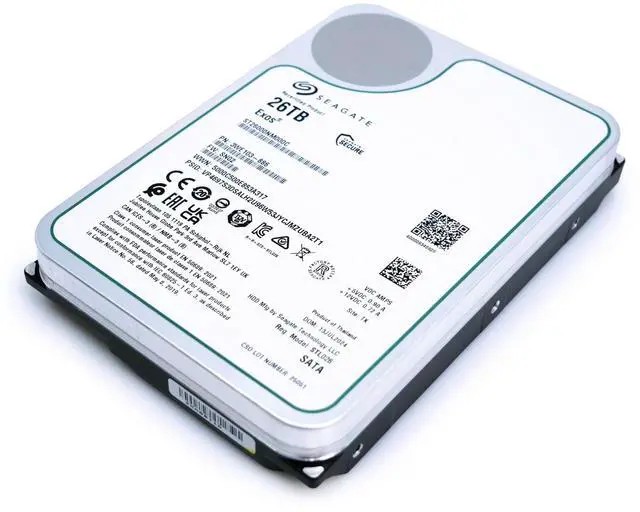 Alt view image 6 of 7 - Seagate Exos 26TB 7.2K RPM SATA 6Gb/s 3.5" Enterprise HDD - ST26000NM000C