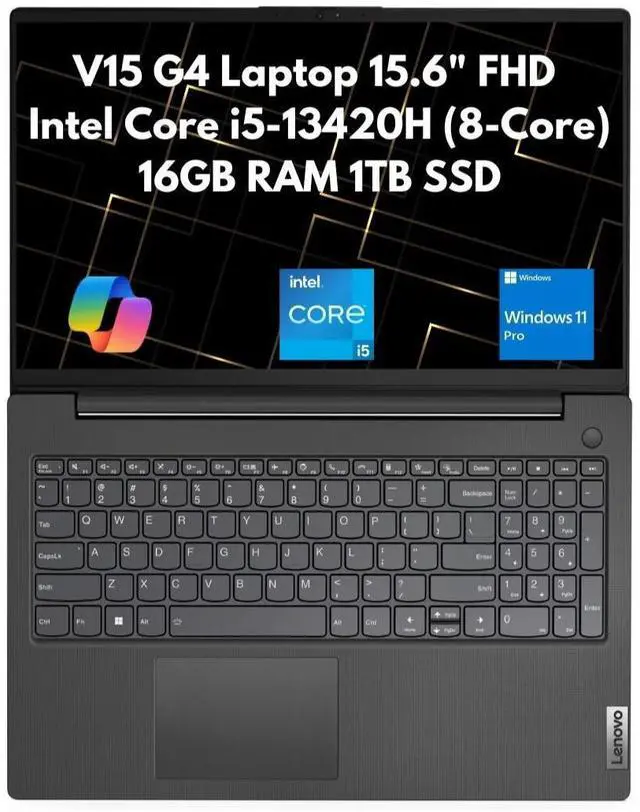 Main image of Lenovo V15 Gen 4 15.6" FHD 8-Core i5-13420H 16GB 1TB SSD Webcam Win 11 Pro