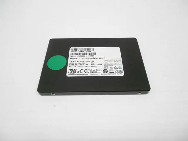 Main image of Samsung PM863a 1.92TB SSD SATA 2.5 Server Laptop Desktop PC Hard Drive 2TB