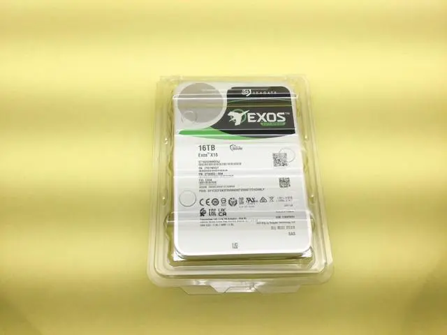 Main image of (NOT FOR HOME PC!) Seagate Exos X18 16TB 7.2K SAS 12Gb/s 256MB 3.5in ENT HDD ST16000NM004J