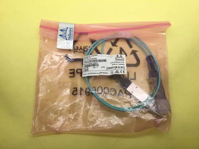 Main image of NVIDIA Mellanox AOC Cable IB EDR up to 100Gb/s QSFP 1m MFA1A00-E001