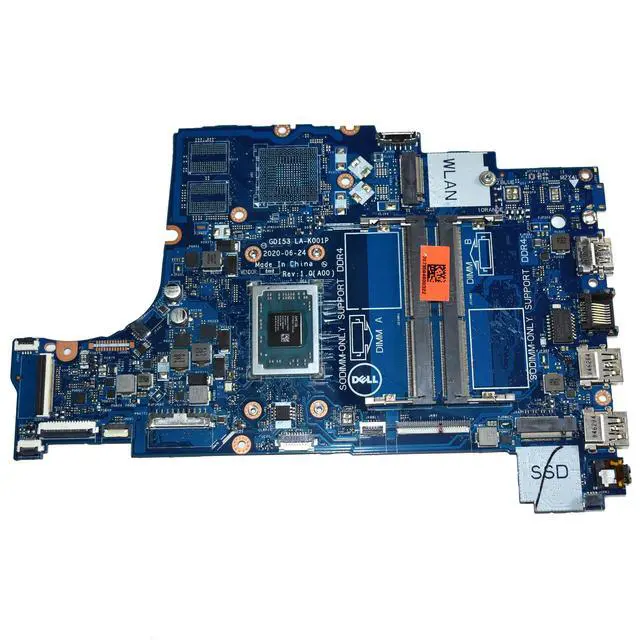 Alt view image 3 of 7 - Dell Inspiron 3505 Motherboard AMD Athlon Silver 3050U Dual Core LA-K001P P92W5