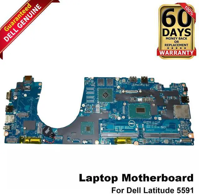 Main image of Dell Latitude 5591 Laptop Motherboard i5-8400H 2.5GHz DDR4 LA-F712P 4XMP4