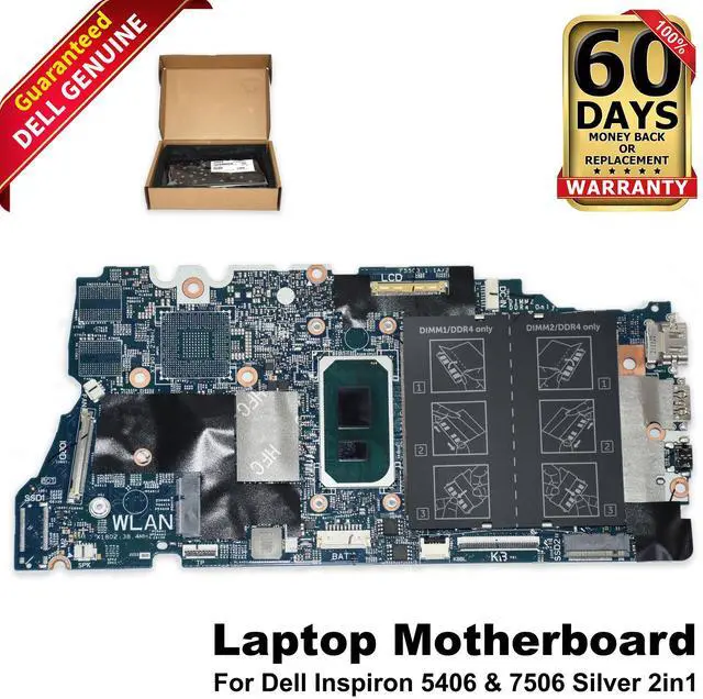Main image of Dell Inspiron 5406 7506 2-in-1 Motherboard Core i3-115G4 3.0GHz Dual-Core 3NRG2
