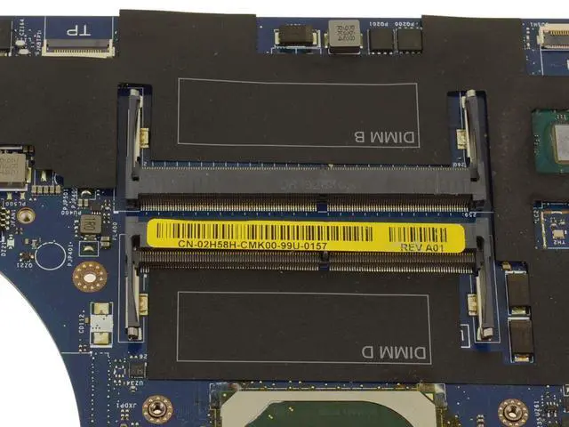 Alt view image 5 of 5 - Dell Precision 7540 Motherboard with Intel i9-9980HK 2.4GHz Octa Core CPU 2H58H