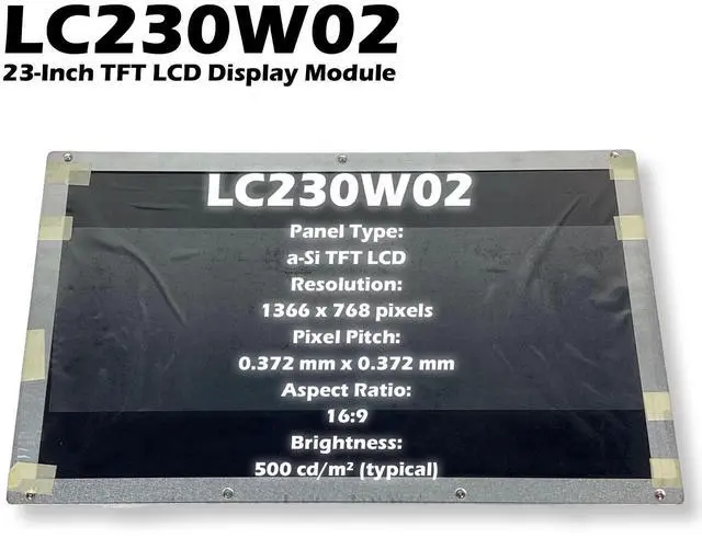 Alt view image 2 of 7 - LG Philips TPV 2306 23.0" 1366x768 Matte TFT LCD Display Screen Panel LC230W02