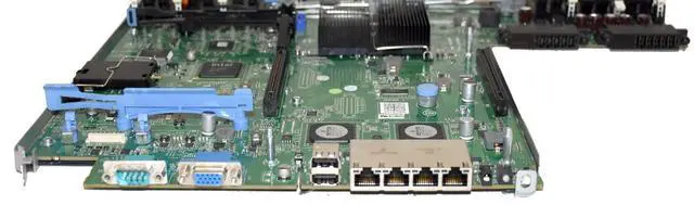 Alt view image 6 of 7 - Dell PowerEdge R710 Server Motherboard 2x CPU Sockets 18x DDR3 DIMM Slots YDJK3