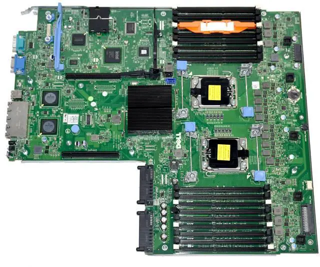 Alt view image 5 of 7 - Dell PowerEdge R710 Server Motherboard 2x CPU Sockets 18x DDR3 DIMM Slots YDJK3