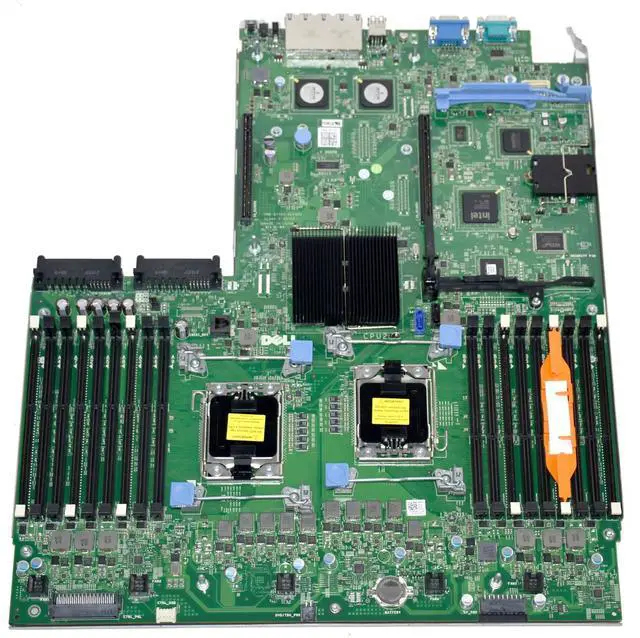 Alt view image 4 of 7 - Dell PowerEdge R710 Server Motherboard 2x CPU Sockets 18x DDR3 DIMM Slots YDJK3