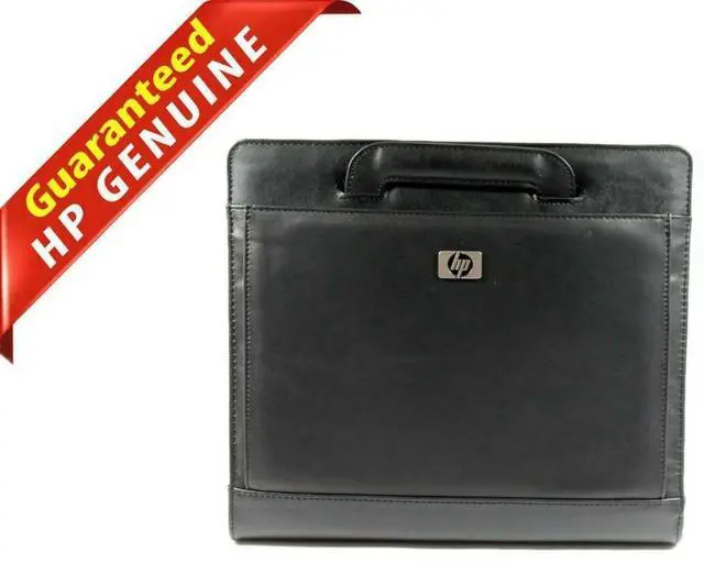Main image of OEM HP Leather TC4200 Tablet PC Executive Workstation Portfolio Bag Case EJ091AA