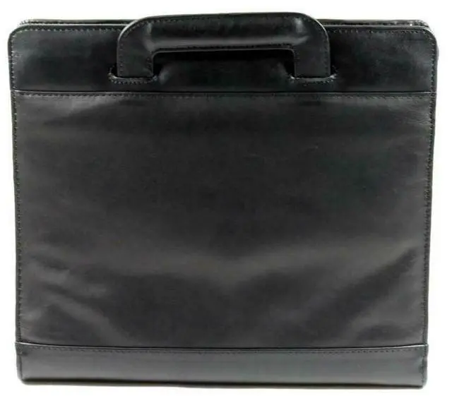 Alt view image 2 of 7 - OEM HP Leather TC4200 Tablet PC Executive Workstation Portfolio Bag Case EJ091AA