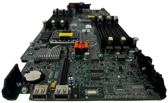 Alt view image 3 of 5 - Dell PowerEdge M520 Server Motherboard LGA1366 Intel Xeon DDR3 12 Slot DW6GX