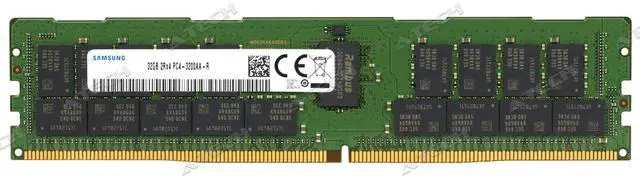 Main image of (NOT FOR HOME PC!) Samsung 32GB 2Rx4 PC4-3200 RDIMM DDR4-25600 ECC REG Registered Server Memory RAM