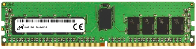 Main image of (NOT FOR HOME PC!) Micron 16GB 2Rx8 PC4-2400T RDIMM DDR4-19200 ECC REG Registered Server Memory RAM