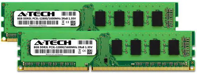 Alt view image 2 of 5 - 16GB 2x 8GB PC3L-12800 Dell OptiPlex 3040 SFF 5040 MT 5040 SFF Memory RAM