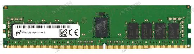 Main image of Micron 16GB 3200 MTA18ASF2G72PDZ-3G2E1 MTA18ASF2G72PDZ-3G2R1 Server Memory RAM