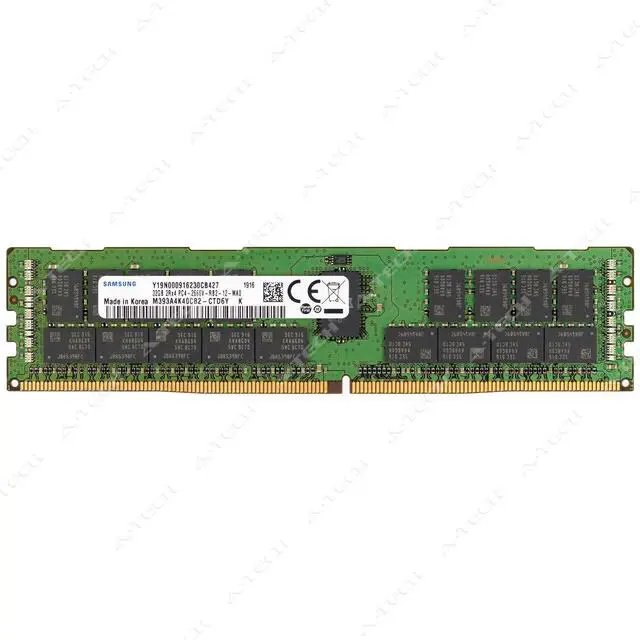Main image of (NOT FOR HOME PC!) Samsung 32GB DDR4 2666MHz PC4-21300 ECC RDIMM Server Memory RAM M393A4K40CB2-CTD