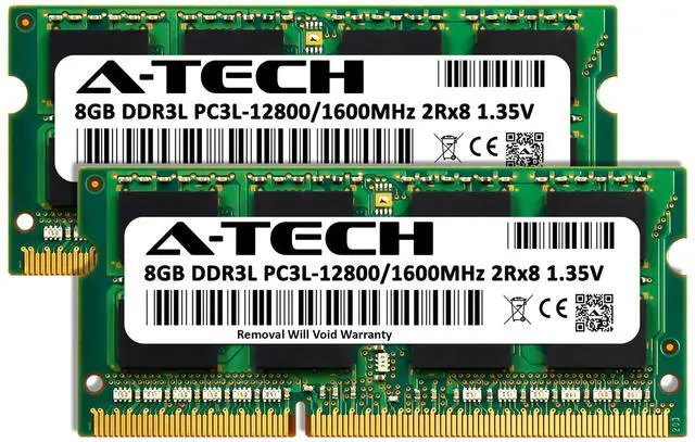 Alt view image 2 of 5 - 16GB 2x 8GB PC3L-12800 Dell Inspiron 15 3558 15 5557 15 5559 15 7547 Memory RAM