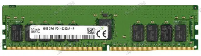 Main image of (NOT FOR HOME PC!) Hynix 16GB 2Rx8 PC4-3200 RDIMM DDR4-25600 ECC REG Registered Server Memory RAM