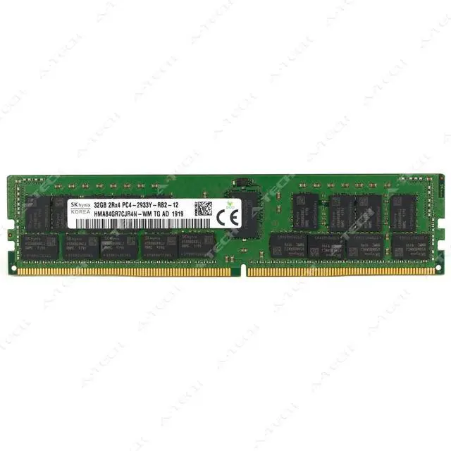 Main image of (NOT FOR HOME PC!) Hynix 32GB DDR4-2933 PC4-23400 2Rx4 ECC RDIMM Server Memory RAM HMA84GR7CJR4N-WM