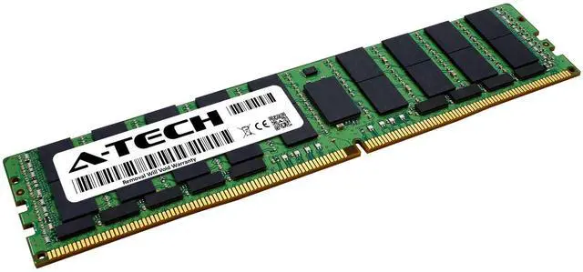 Alt view image 4 of 5 - (NOT FOR HOME PC!) A-Tech 128GB 2x 64GB 4Rx4 PC4-17000 ECC Load Reduced LRDIMM Server Memory RAM
