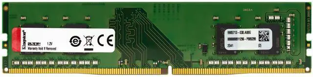Main image of Kingston 8GB DDR4 3200 MHz PC4-25600 DIMM 288-Pin 1Rx16 Desktop Memory RAM 1x 8G