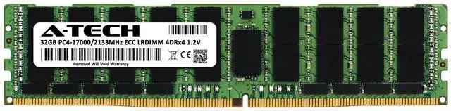 Alt view image 2 of 2 - 32GB 4Rx4 PC4-2133 LRDIMM Lenovo ThinkServer RD550 RD350 Memory RAM