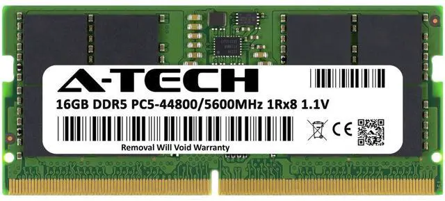 Alt view image 2 of 7 - 16GB DDR5 5600MHz SODIMM Samsung M425R2GA3BB0-CWM Equivalent Laptop Memory RAM